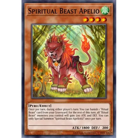 Spiritual Beast Apelio (Super Rare)