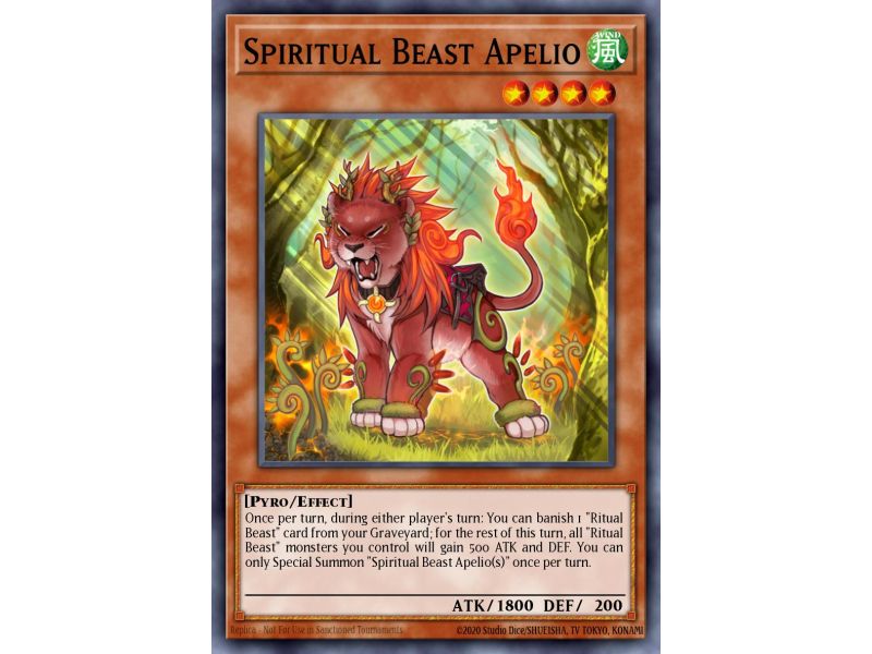 Spiritual Beast Apelio (Super Rare)