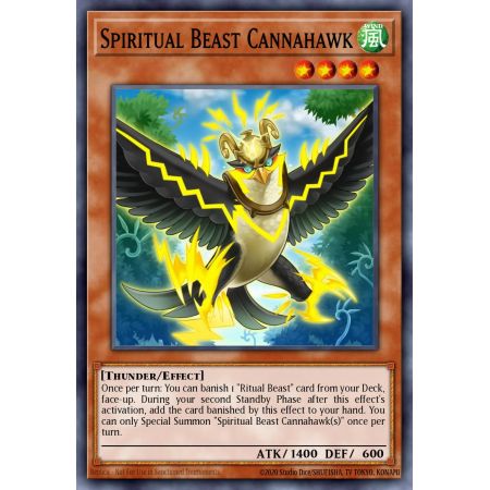 Spiritual Beast Cannahawk (Super Rare)