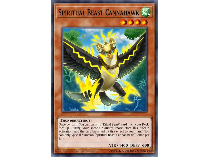Spiritual Beast Cannahawk (Super Rare)