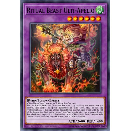 Ritual Beast Ulti-Apelio (Secret Rare)