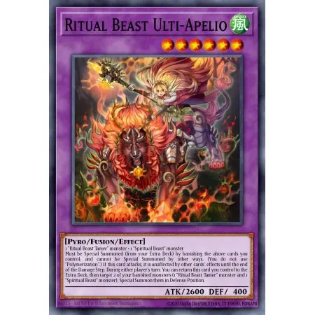 Ritual Beast Ulti-Apelio (Secret Rare)