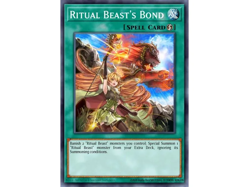 Ritual Beast's Bond (Super Rare)