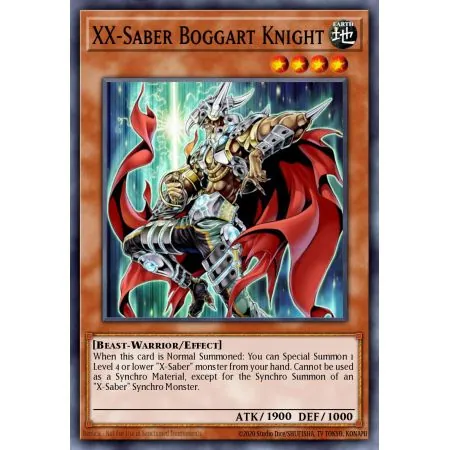 XX-Saber Boggart Knight (Super Rare)