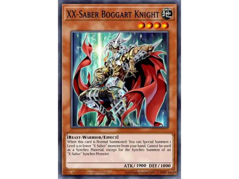 XX-Saber Boggart Knight (Super Rare)