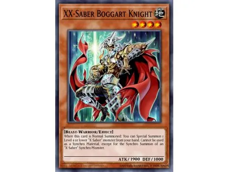 XX-Saber Boggart Knight (Super Rare)