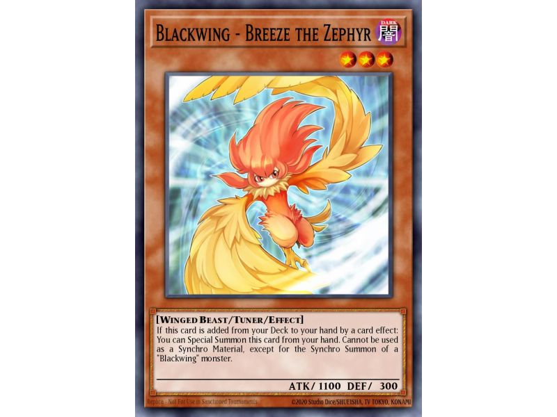 Blackwing - Breeze the Zephyr (Ultimate Rare)