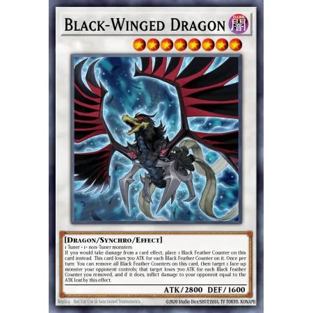 Black-Winged Dragon (Ghost Rare)