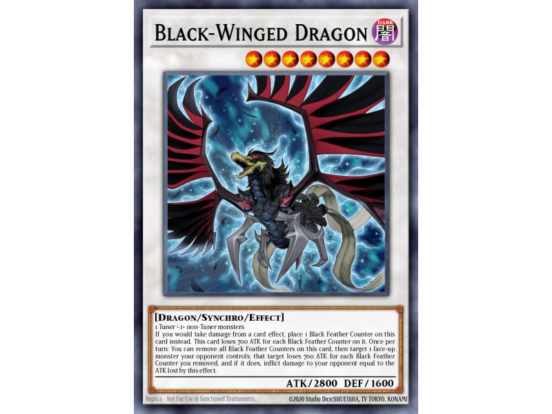 Black-Winged Dragon (Ghost Rare)