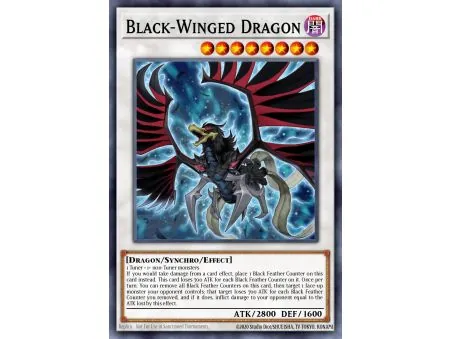 Black-Winged Dragon (Ghost Rare)