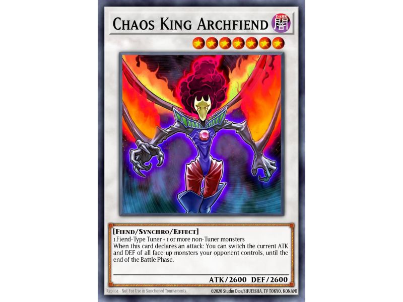 Chaos King Archfiend (Ultimate Rare)