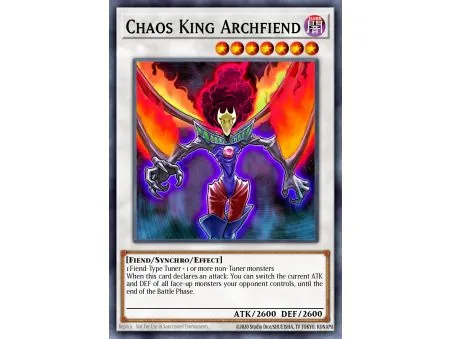 Chaos King Archfiend (Ultimate Rare)
