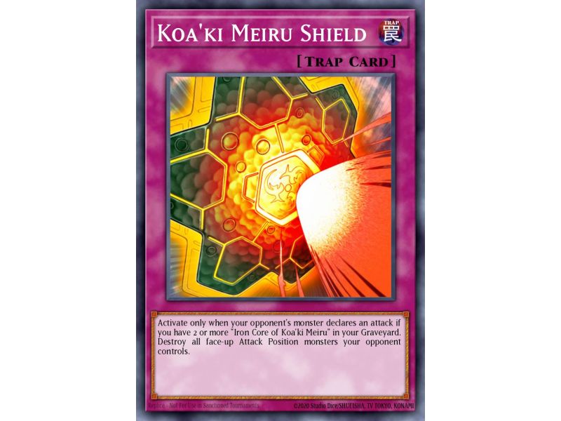 Koa'ki Meiru Shield (Rare)