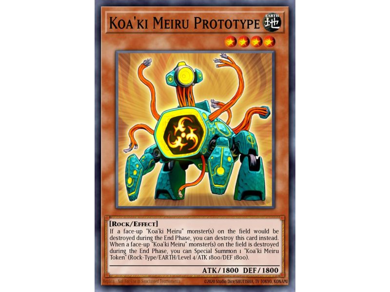Koa'ki Meiru Prototype (Rare)