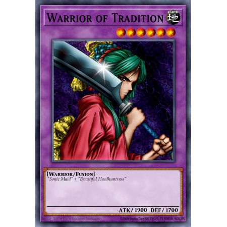 Warrior of Tradition (Rare)