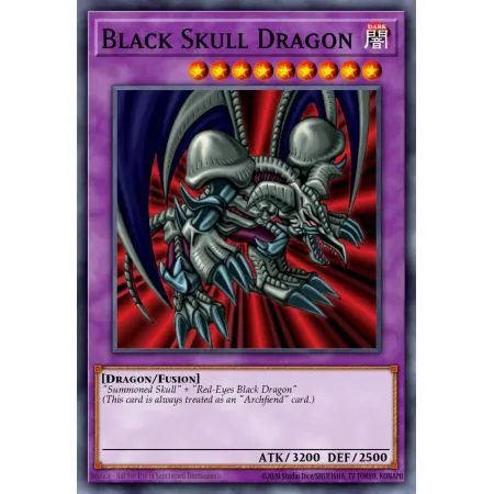 Black Skull Dragon (Super Rare)