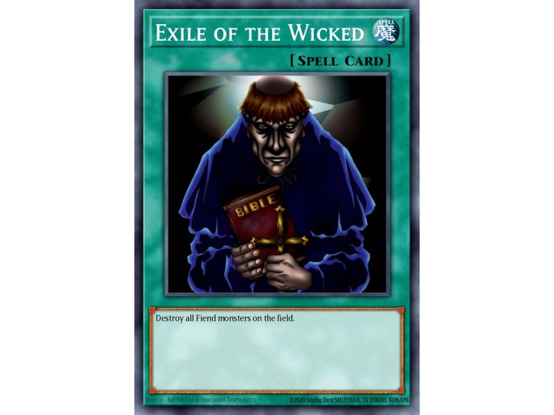 Exile of the Wicked (Rare)