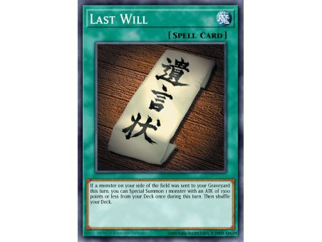 Last Will (Common)