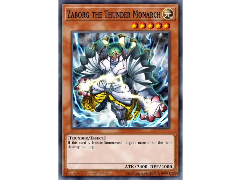 Zaborg the Thunder Monarch (Rare)