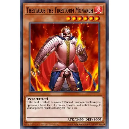 Thestalos the Firestorm Monarch (Rare)