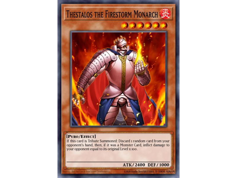 Thestalos the Firestorm Monarch (Rare)