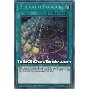 Pendulum Paradox (Secret Rare)