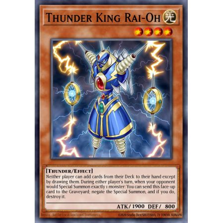 Thunder King Rai-Oh (Ultimate Rare)
