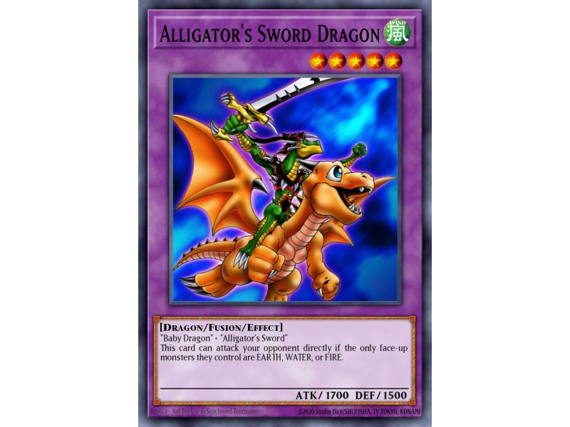 Alligator's Sword Dragon (Rare)