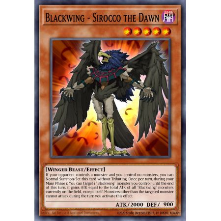 Blackwing - Sirocco the Dawn (Super Rare)