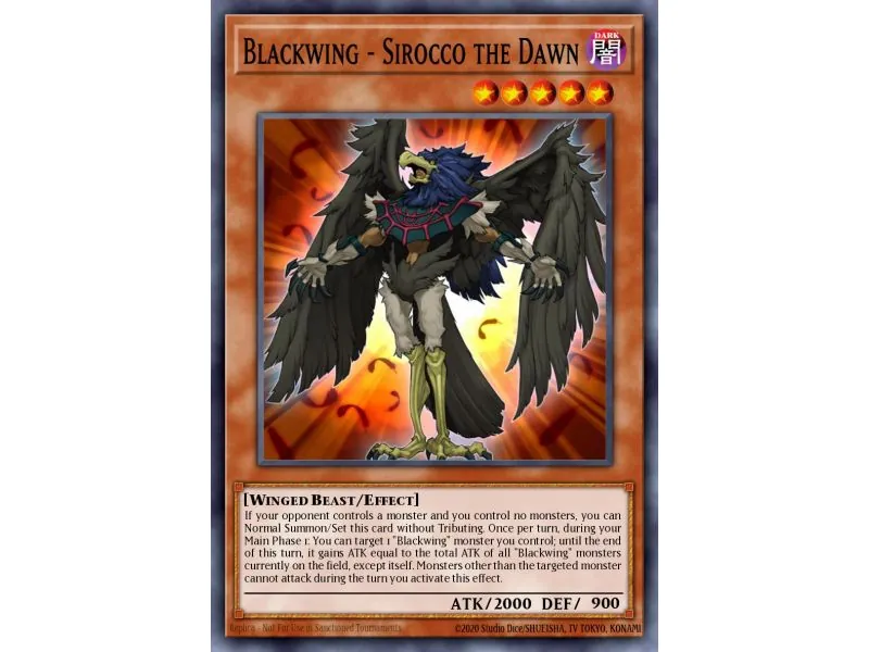 Blackwing - Sirocco the Dawn (Super Rare)