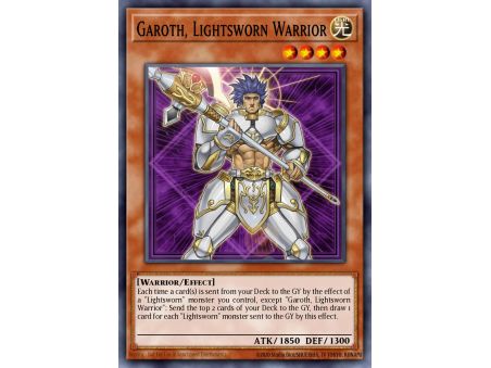 Garoth, Lightsworn Warrior (Super Rare)