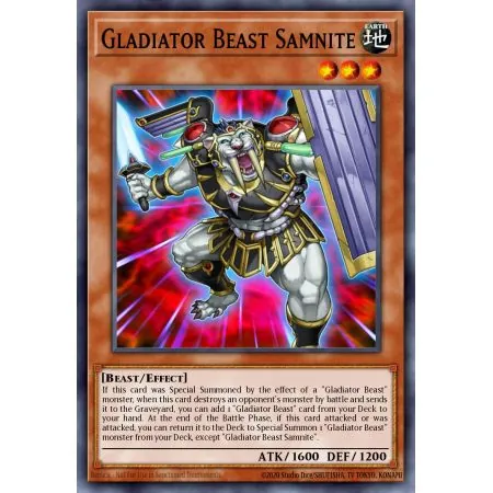 Gladiator Beast Samnite (Super Rare)