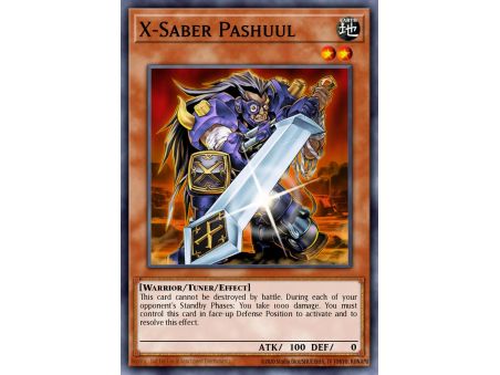 X-Saber Pashuul (Super Rare)