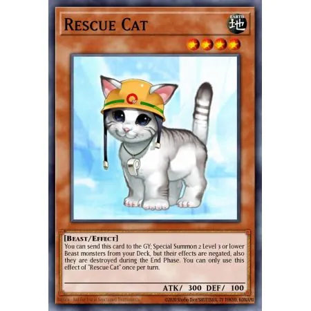 Rescue Cat (Super Rare)