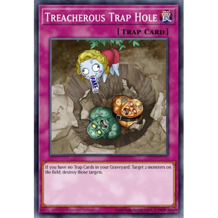 Treacherous Trap Hole (Super Rare)
