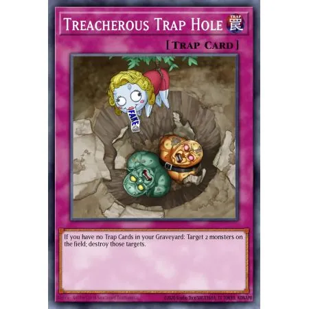 Treacherous Trap Hole (Super Rare)
