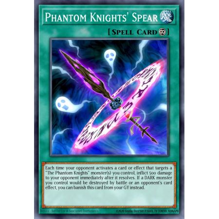 Phantom Knights' Spear (Rare)