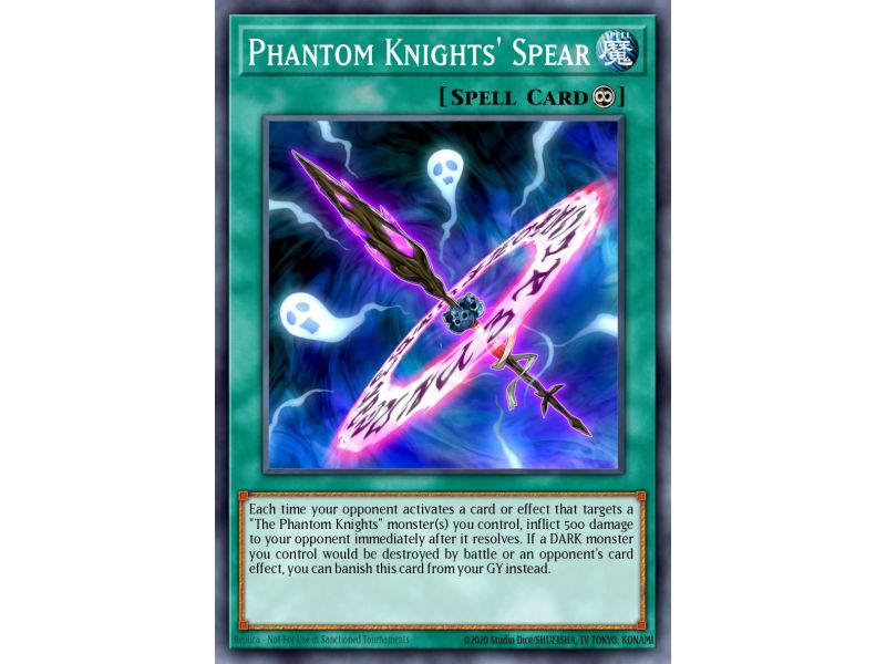 Phantom Knights' Spear (Rare)