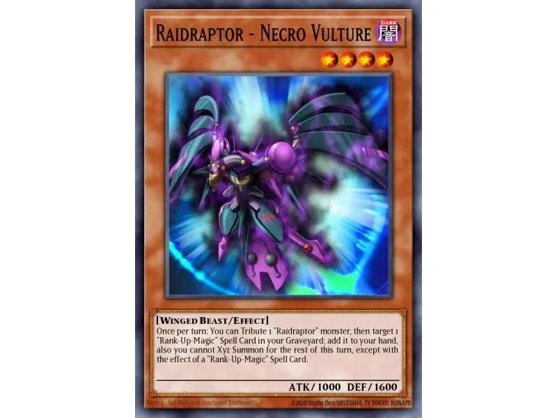 Raidraptor - Necro Vulture (Super Rare)