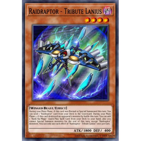 Raidraptor - Tribute Lanius (Ultra Rare)