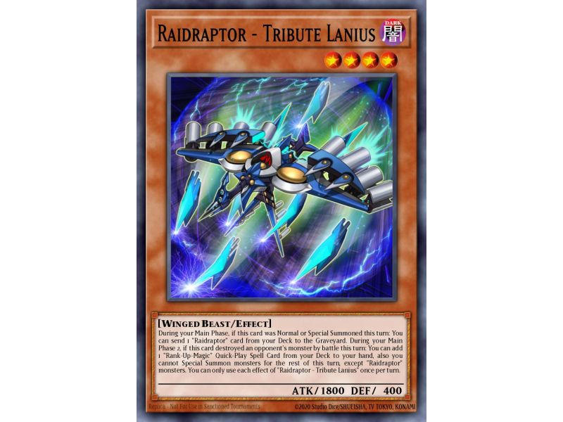 Raidraptor - Tribute Lanius (Ultra Rare)