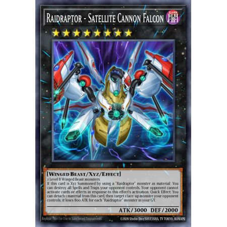 Raidraptor - Satellite Cannon Falcon (Secret Rare)