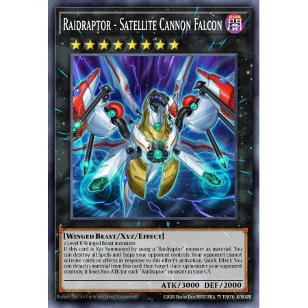 Raidraptor - Satellite Cannon Falcon (Secret Rare)