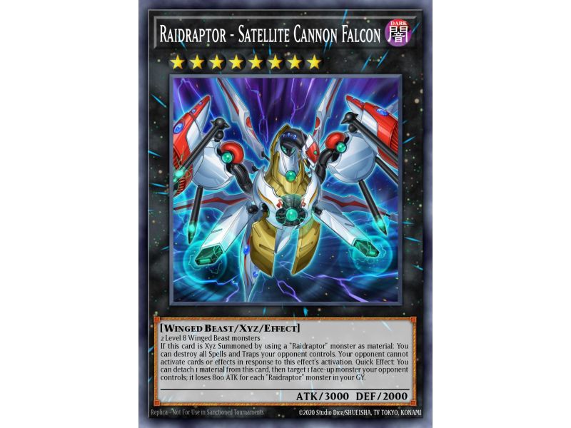 Raidraptor - Satellite Cannon Falcon (Secret Rare)