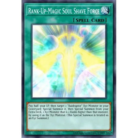 Rank-Up-Magic Soul Shave Force (Super Rare)
