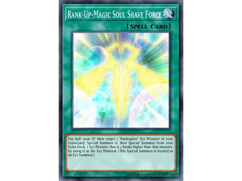 Rank-Up-Magic Soul Shave Force (Super Rare)