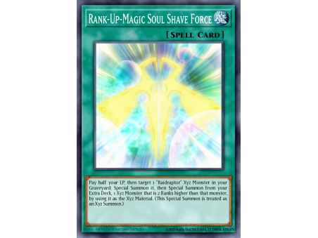 Rank-Up-Magic Soul Shave Force (Super Rare)