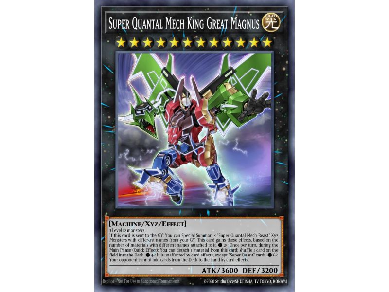 Super Quantal Mech King Great Magnus (Secret Rare)