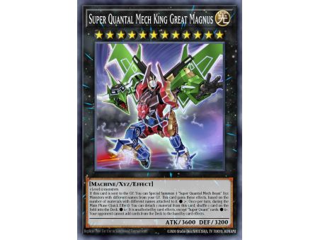 Super Quantal Mech King Great Magnus (Secret Rare)