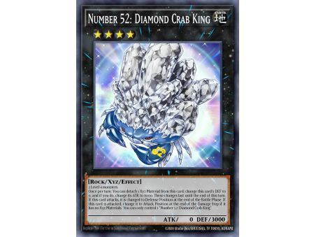 Number 52: Diamond Crab King (Secret Rare)